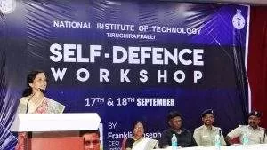 National Institute Of Technology Trichy - Power To Women Self Defense Workshop - 05