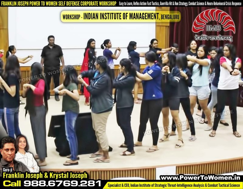 Indian Institute of Management, Bengaluru – Women Self Defense Workshop