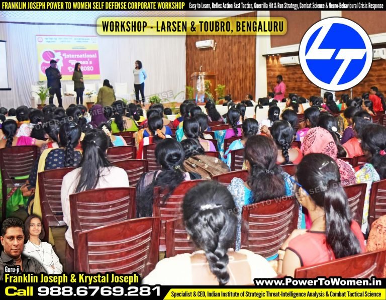 Larsen & Toubro Technology - Power To Women Self Defense Workshop by Franklin Joseph & Krystal Joseph in Bengaluru