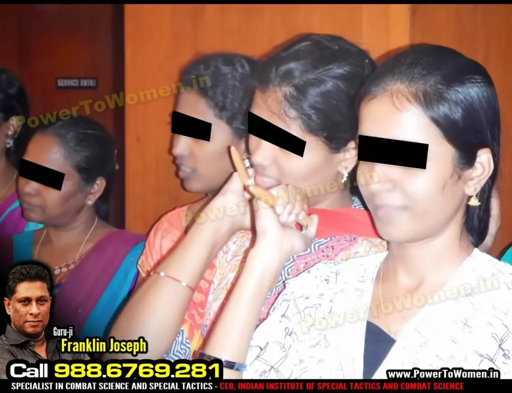 Titan Power To Women Corporate Krav Maga Self Defense Workshops with Psychological Leadership Empowerment, Stress Resilience and Conflict Management Training conducted by Specialist Franklin Joseph