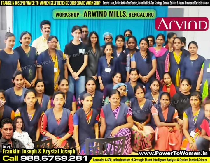 Arvind mills – Power To Women Corporate Self Defense Workshop